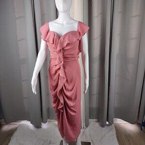 City Chic Women's Misty Rose (Pink) Wedding, Prom, Event Dress Size 20 (NWT)